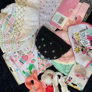 Baby girl bundle accessories